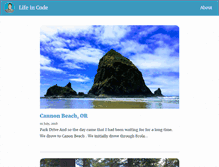 Tablet Screenshot of lucasmcdaniel.com
